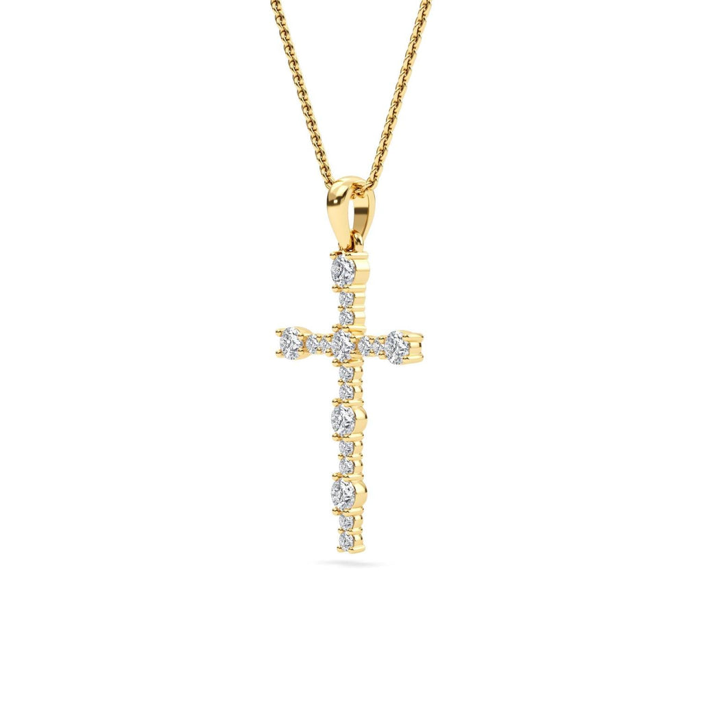 Florence Diamond Pendant - yellow gold product image 4