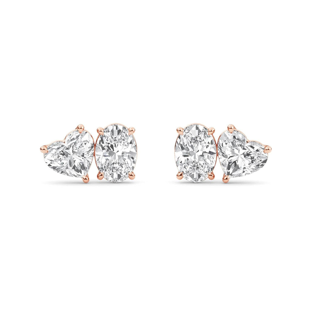 2.77ct Oval&Hearts - rose gold product image 1