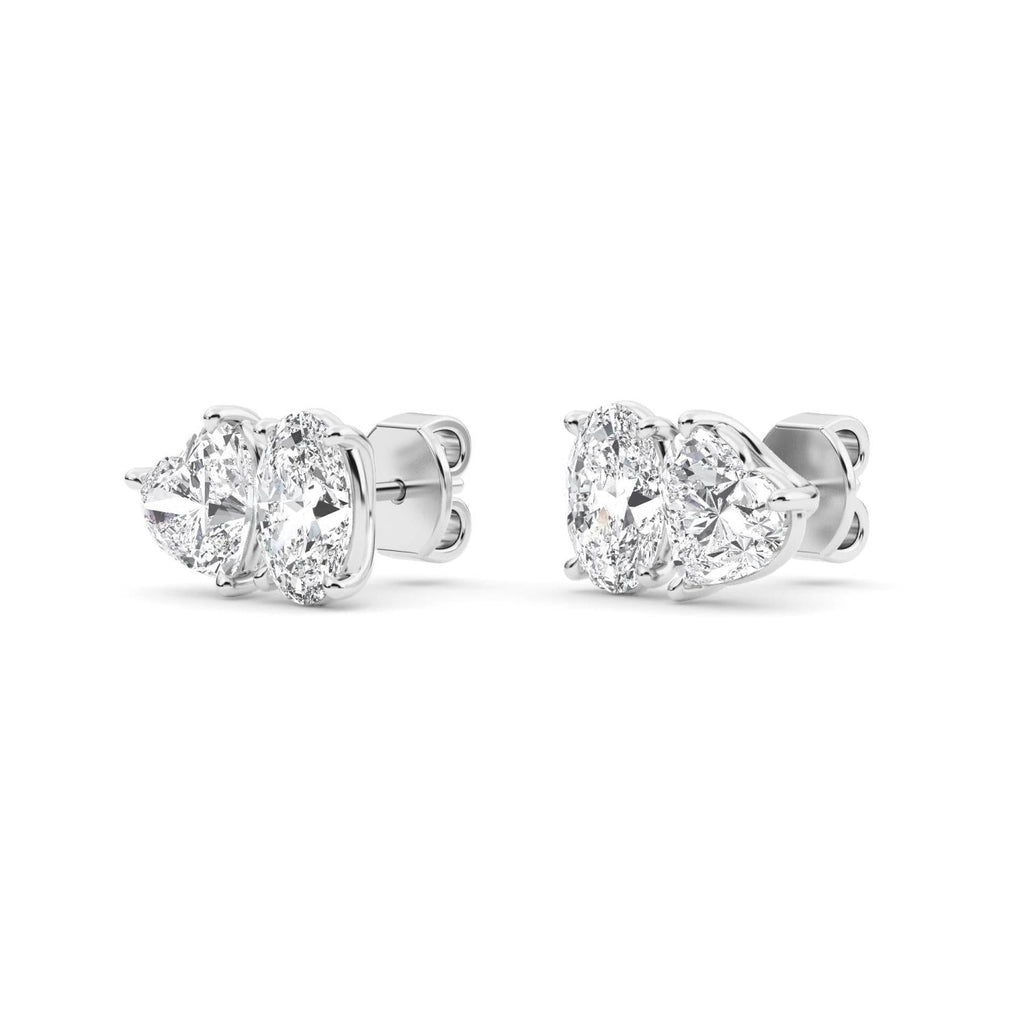 2.77ct Oval&Hearts - white gold product image 4