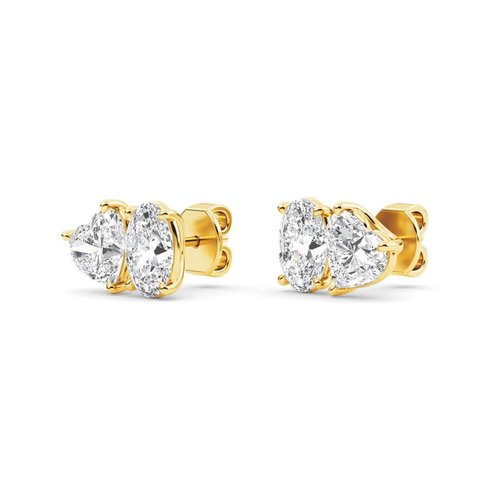 2.77ct Oval&Hearts - yellow gold product image 4