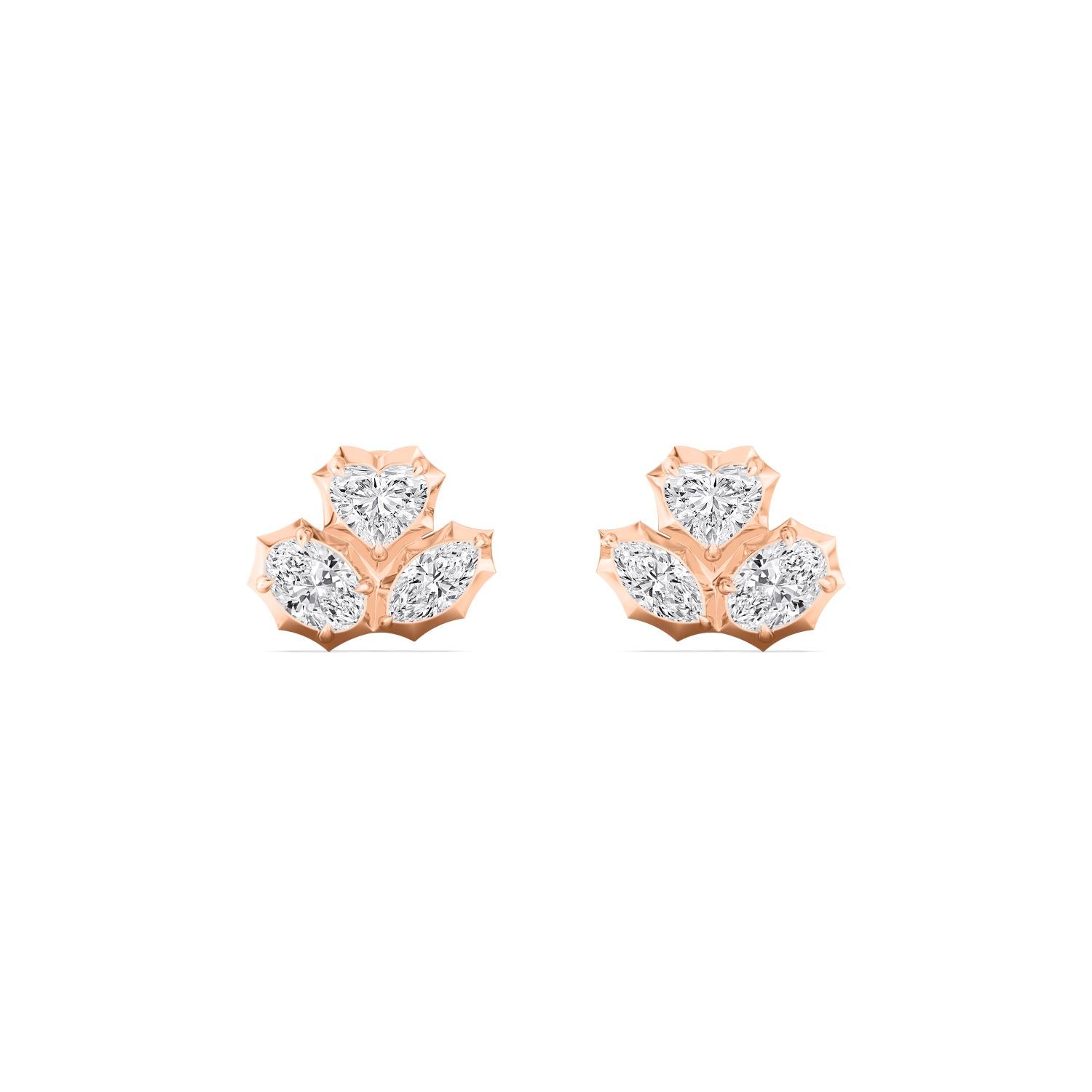 1.91ct Lab Diamond Earrings - image 5