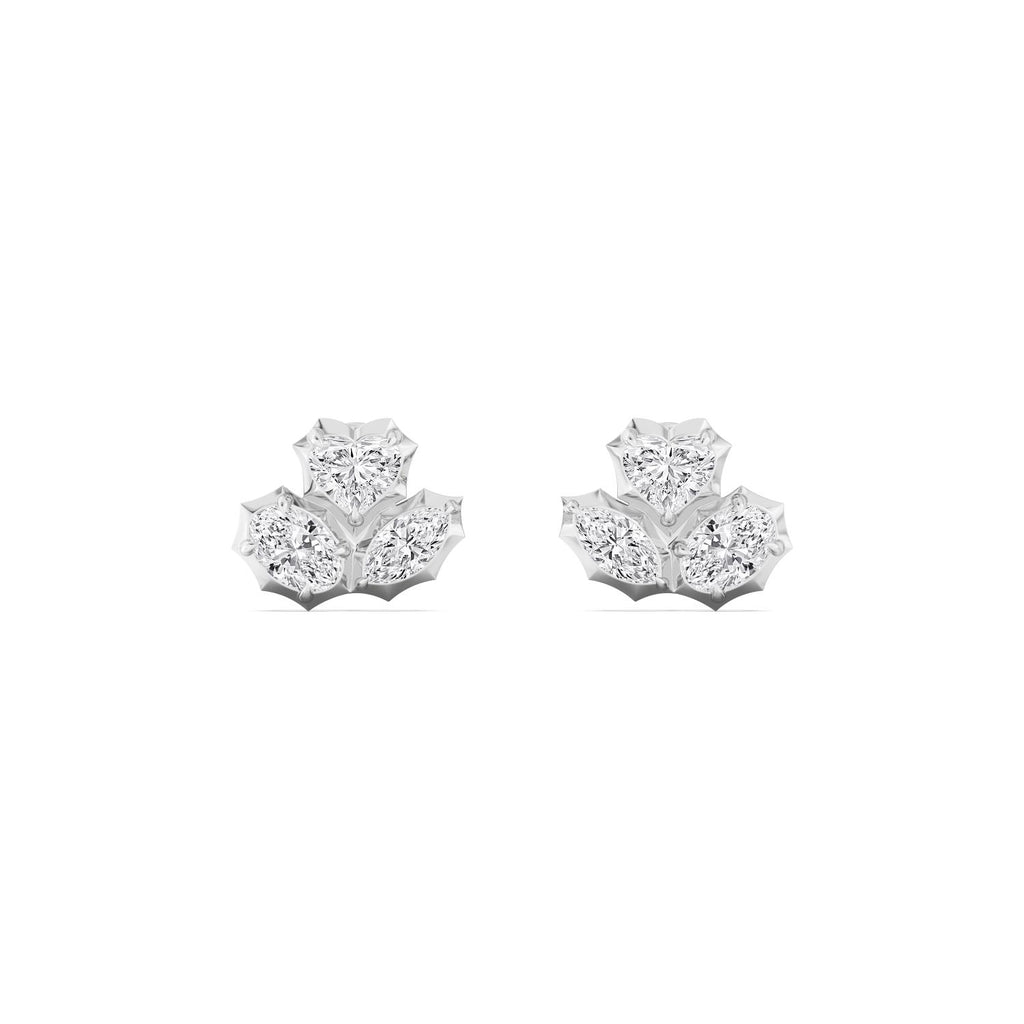 1.91ct Lab Diamond Earrings - image 3