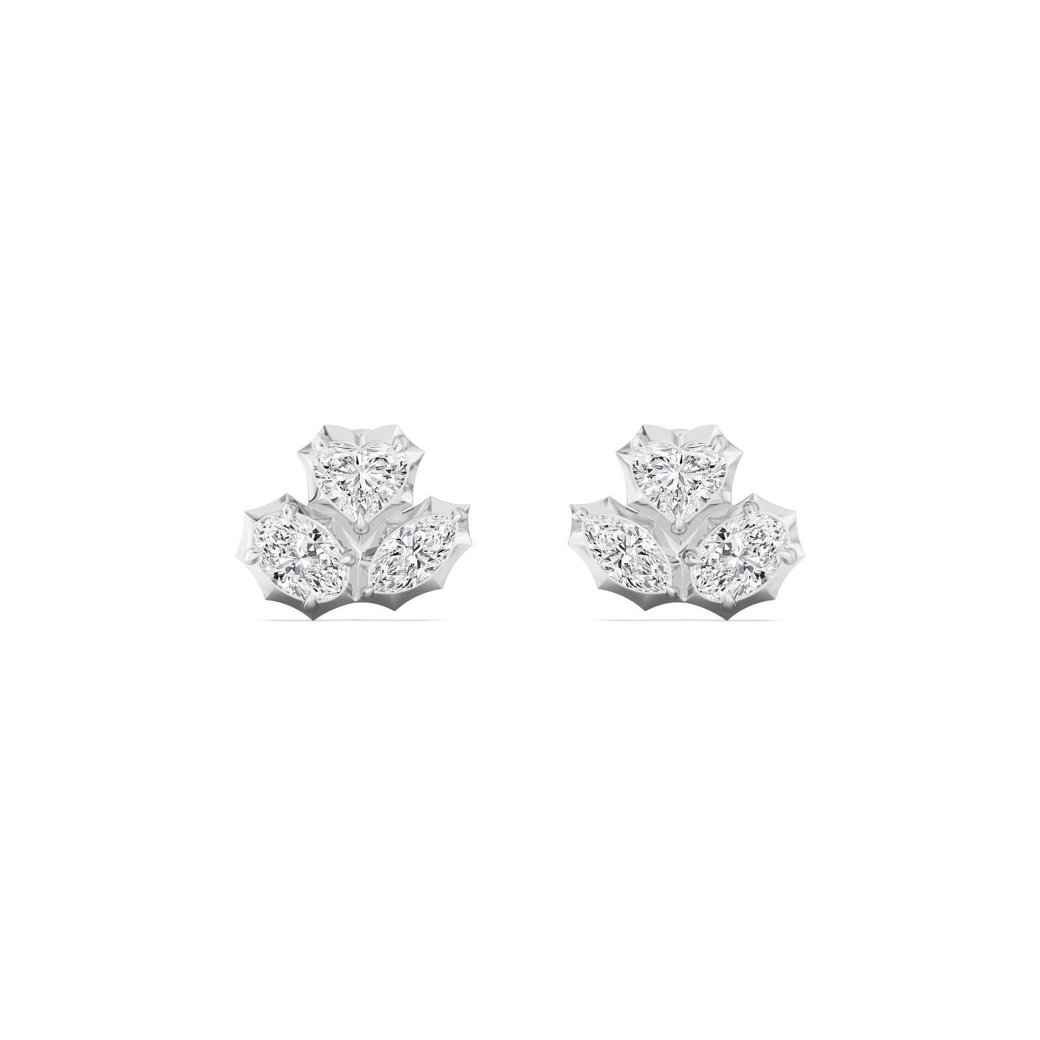 1.91ct Lab Diamond Earrings - image 3