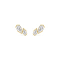1.83ct Pear Lab Diamond Stud Earrings in 9ct Yellow Gold - product image 1