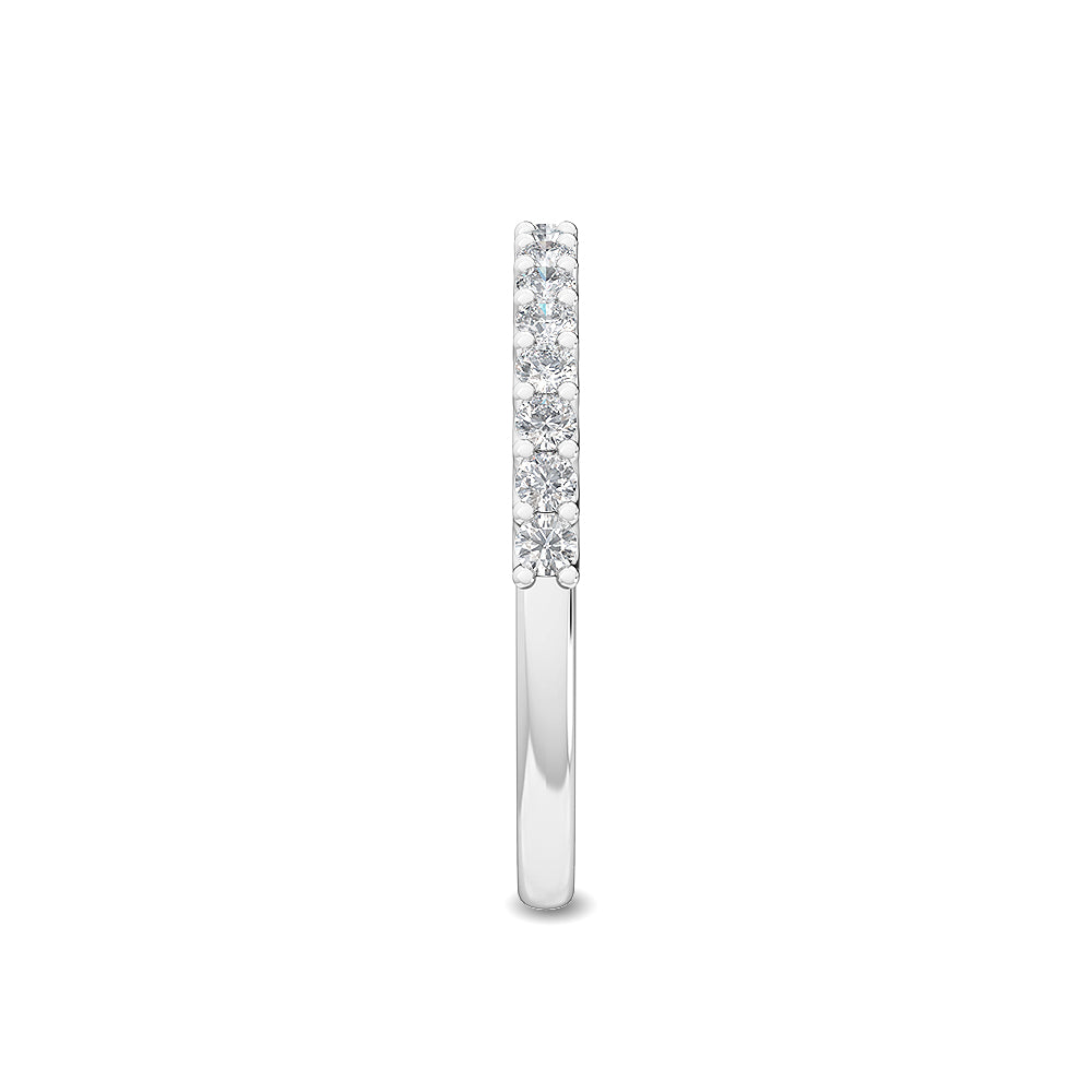 Bijou Band - white gold - side/angle view