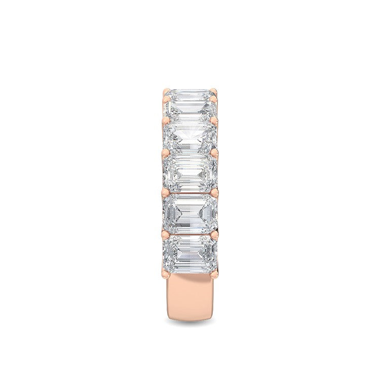 4.25ct Lab Diamond Stackable Ring - R jewellery-only view 6