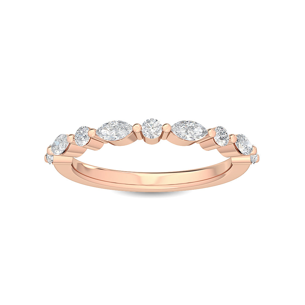 Sofia Band - rose gold - front view