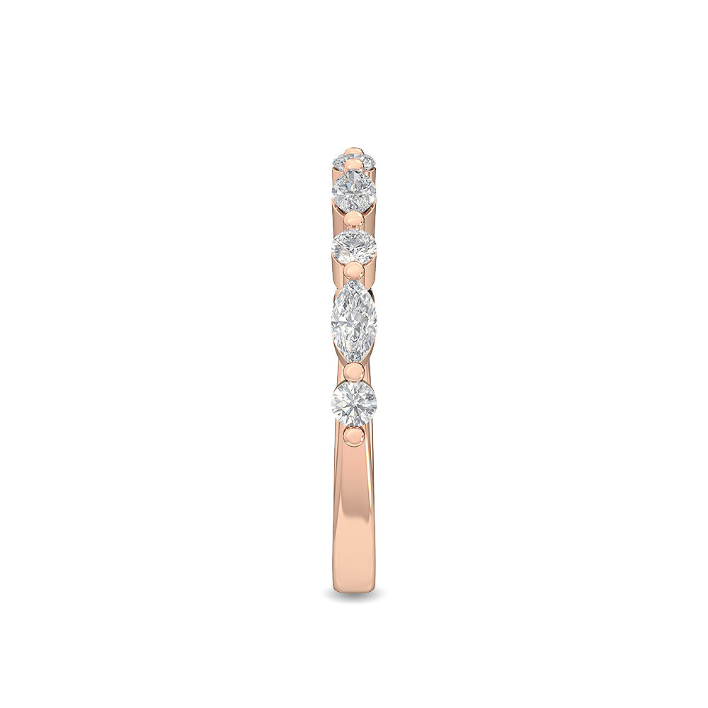 Sofia Band - rose gold - side/angle view
