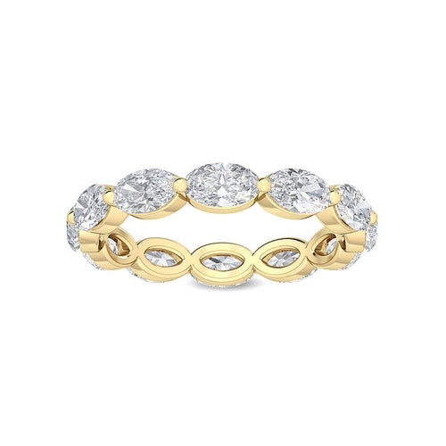 2.00ct Oval Lab Diamond Eternity Band - Y jewellery-only view 1