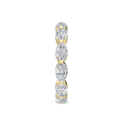 2.00ct Oval Lab Diamond Eternity Band - Y jewellery-only view 2