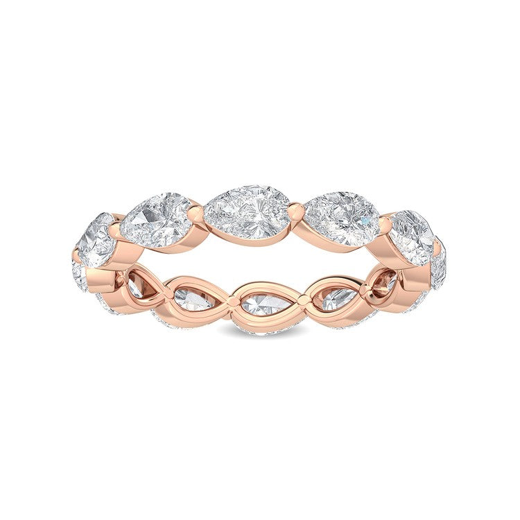 2.25ct Pear Lab Diamond Band - R jewellery-only view 5