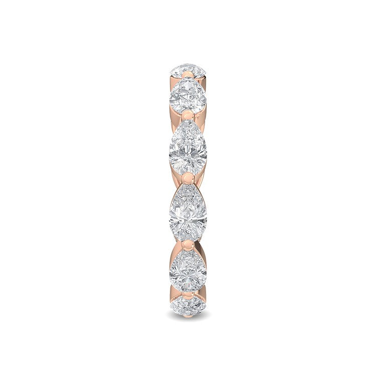 2.25ct Pear Lab Diamond Band - R jewellery-only view 6