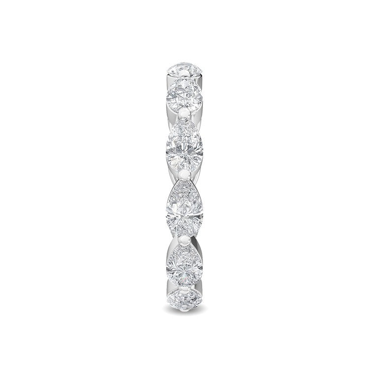 2.25ct Pear Lab Diamond Band - W jewellery-only view 4