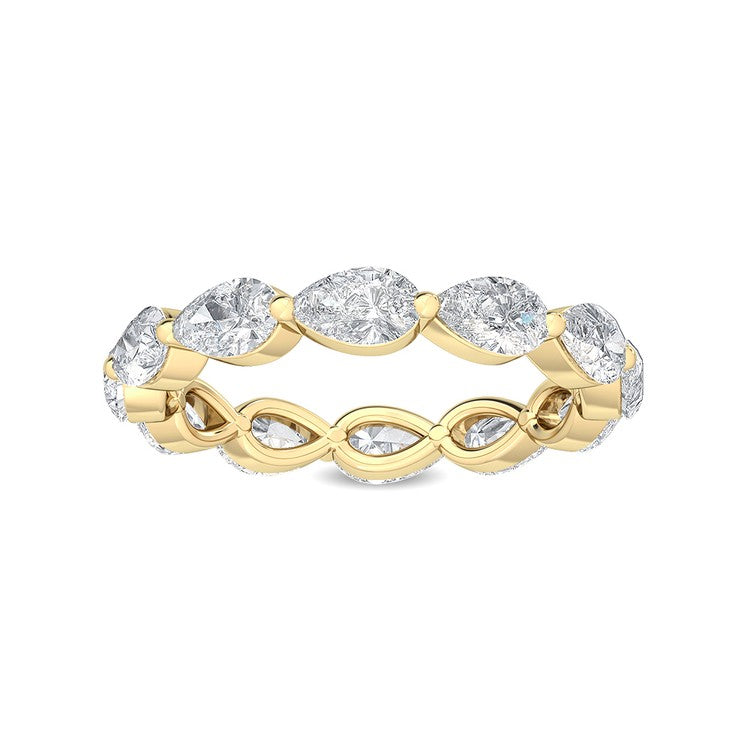 2.25ct Pear Lab Diamond Band - Y jewellery-only view 1