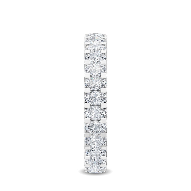 1.58ct Oval Lab Diamond Eternity Band - W jewellery-only view 4