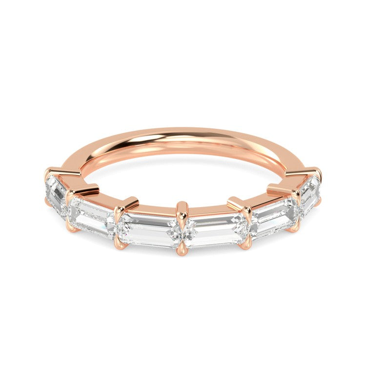 1.22ct Lab Diamond Stackable Ring - R jewellery-only view 5