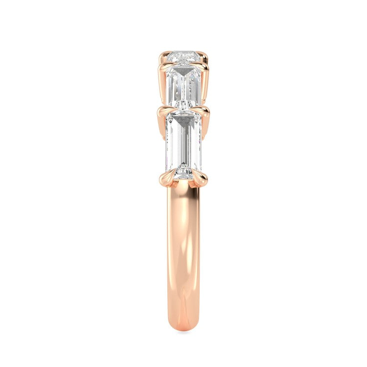1.22ct Lab Diamond Stackable Ring - R jewellery-only view 6
