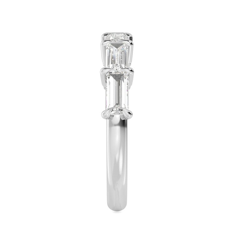 1.22ct Lab Diamond Stackable Ring - W jewellery-only view 4