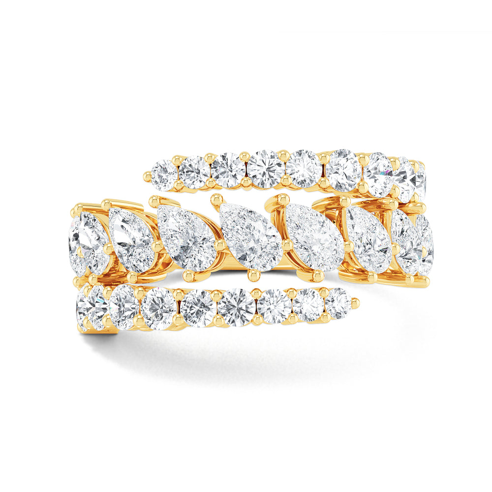 Palais Oval Ring - yellow gold jewellery-only view 1