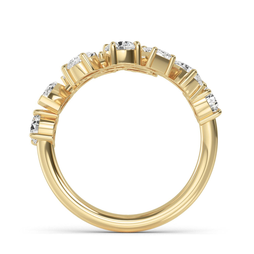 The Vela Band - yellow gold product image 4