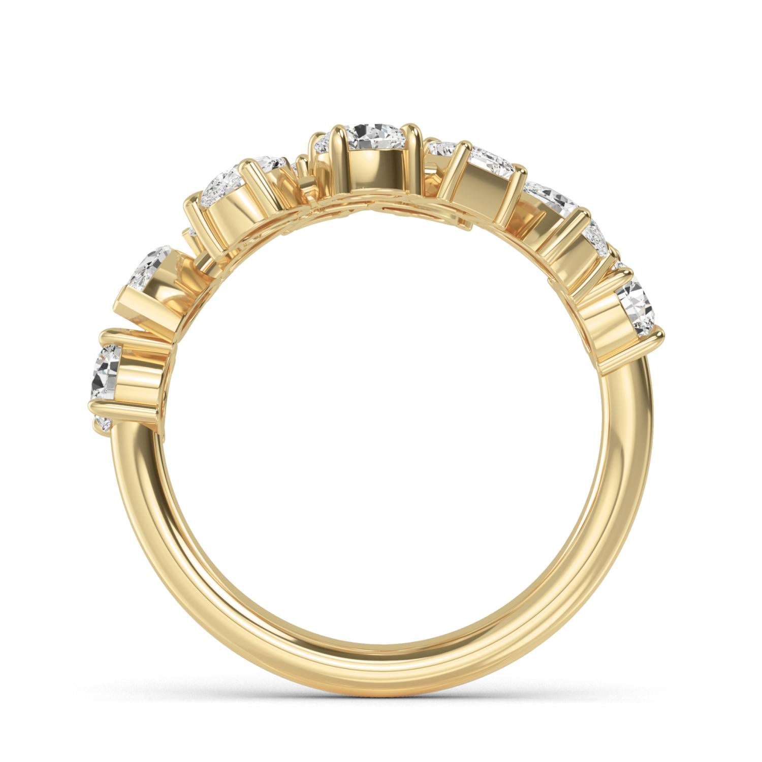 The Vela Band - yellow gold product image 4