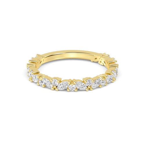 0.88ct Lab Diamond Stackable Band - Y jewellery-only view 1