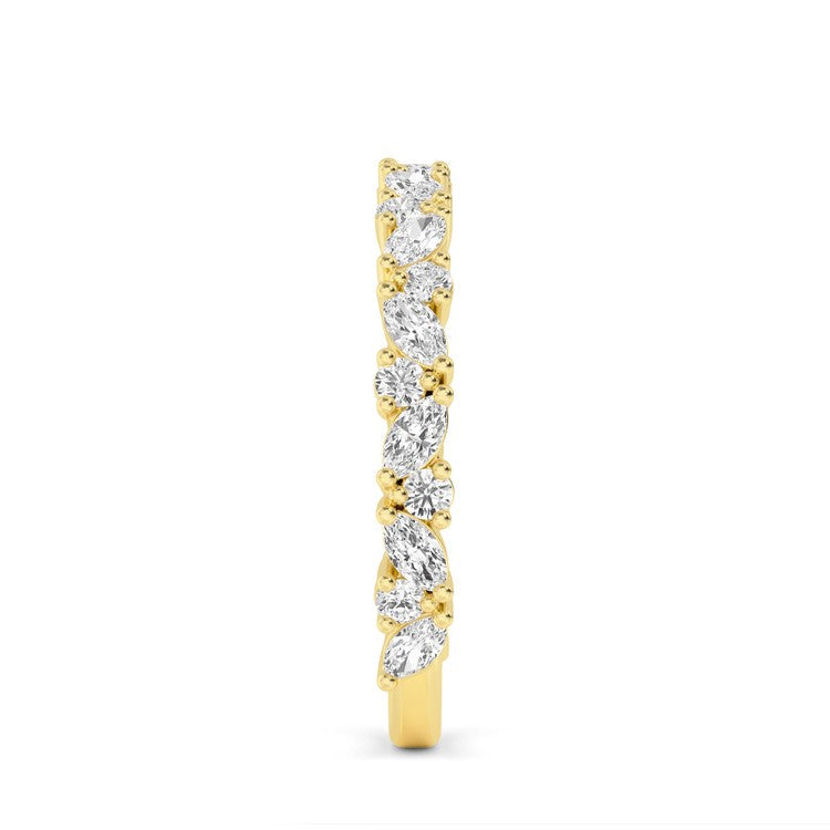 0.88ct Lab Diamond Stackable Band - Y jewellery-only view 2
