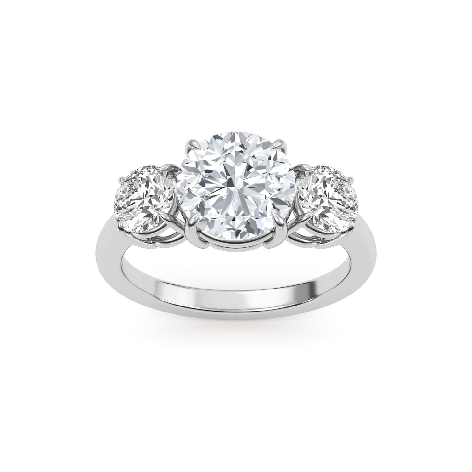 3.03ct Lab Diamond Ring - image 1