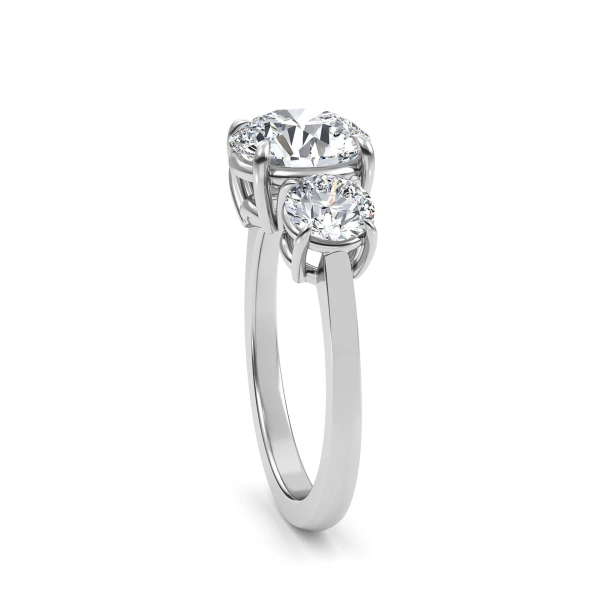 Rialto Ring - white gold - alternate side view - SJR60244-W-3