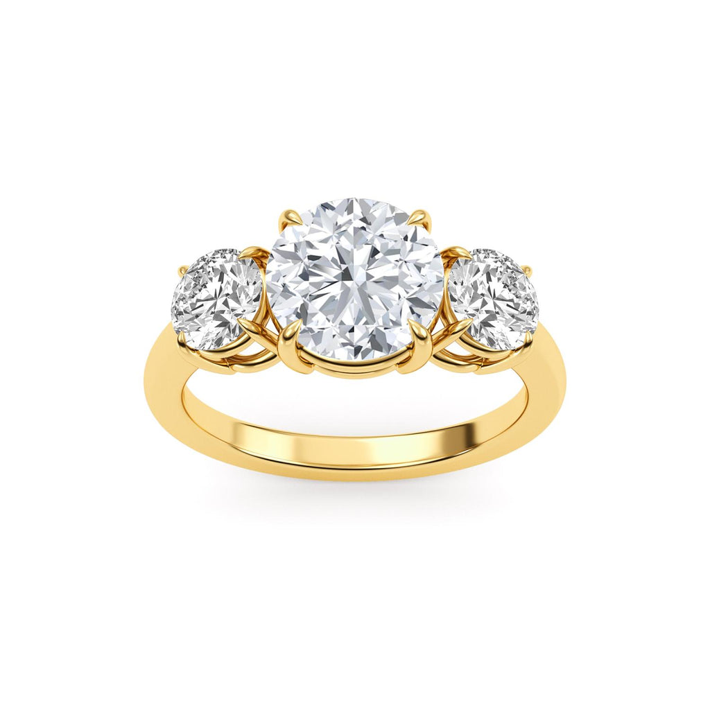 3.03ct Lab Diamond Ring - image 2