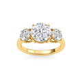 3.03ct Lab Diamond Ring - image 2