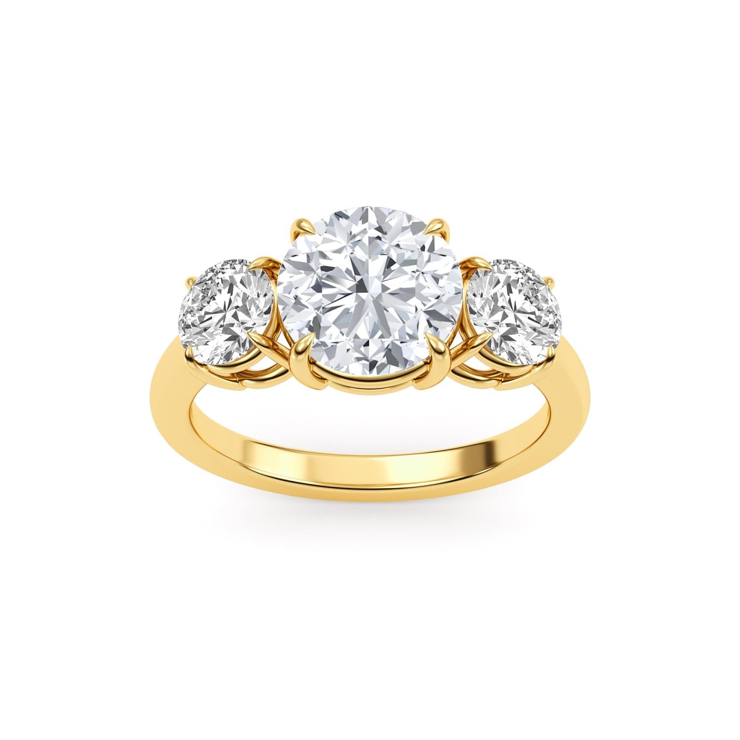 3.03ct Lab Diamond Ring - image 2