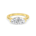 2.00ct Marquise Lab Diamond Ring - image 1