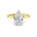 Pear Solitaire Engagement Ring