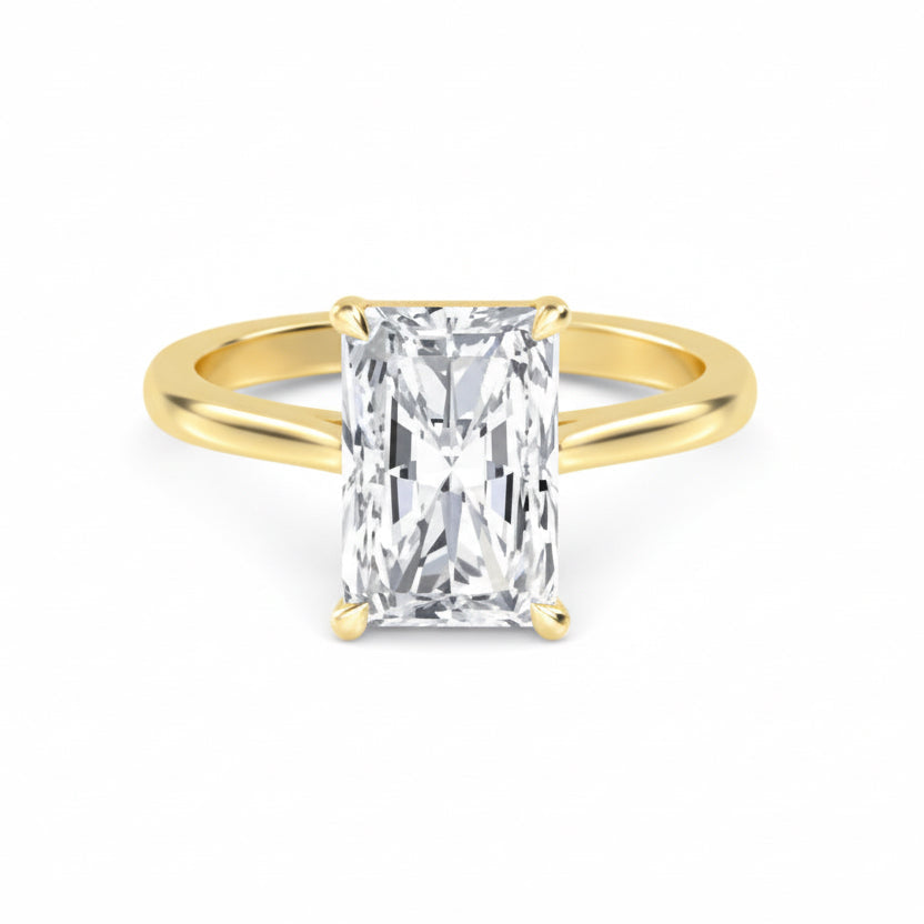Radiant Solitaire Engagement Ring