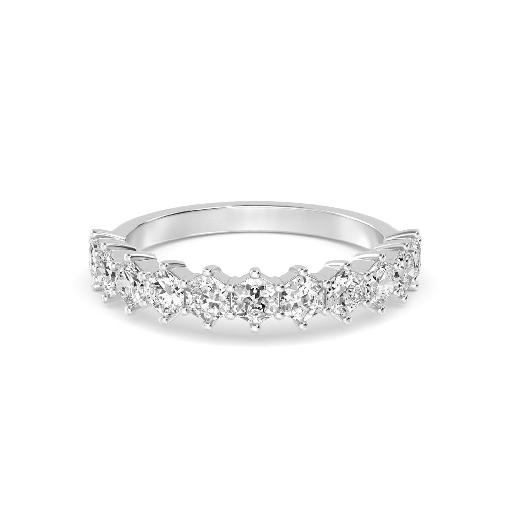 Lorenza Band - white gold - front view