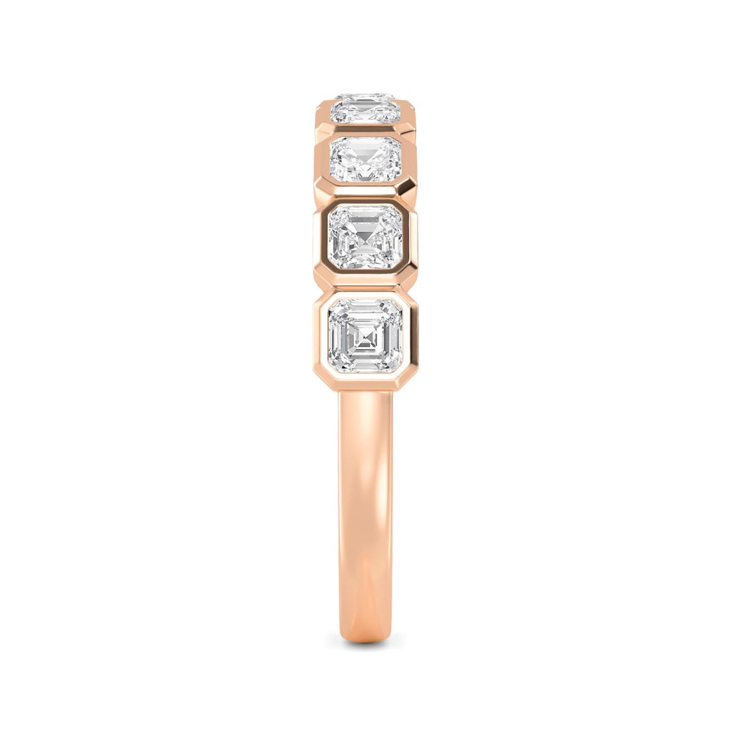 Gilda Asscher Ring - rose gold - side/angle view