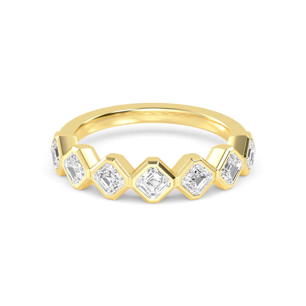 Lucia Asscher Ring - yellow gold jewellery-only view 1