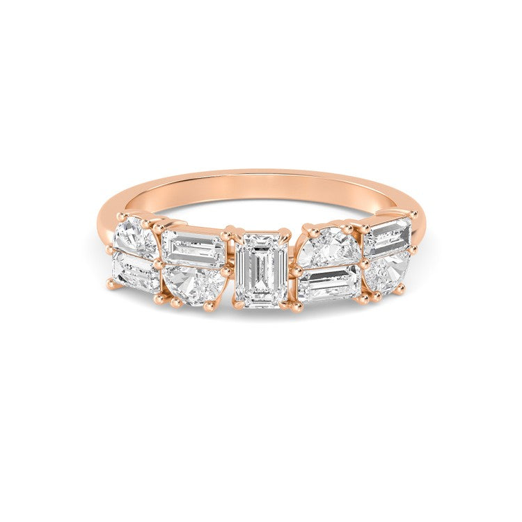 1.00ct Mixed Shape Lab Diamond Ring - R jewellery-only view 5