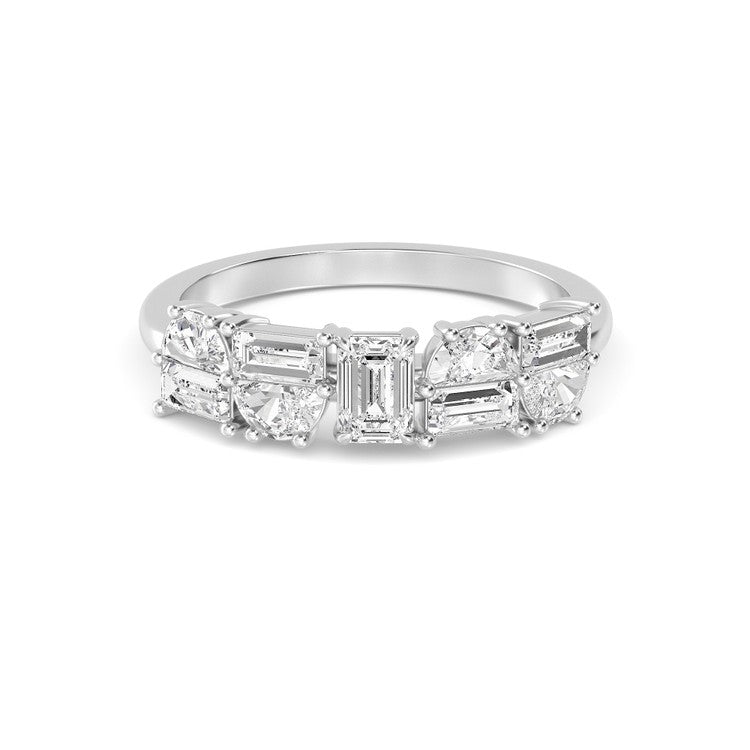 1.00ct Mixed Shape Lab Diamond Ring - W jewellery-only view 3