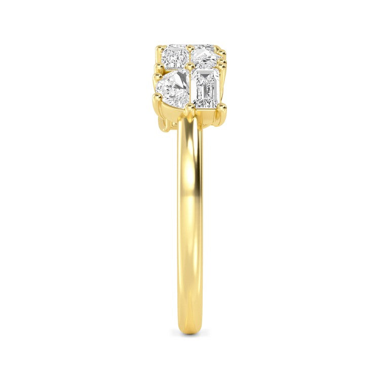 1.00ct Mixed Shape Lab Diamond Ring - Y jewellery-only view 2