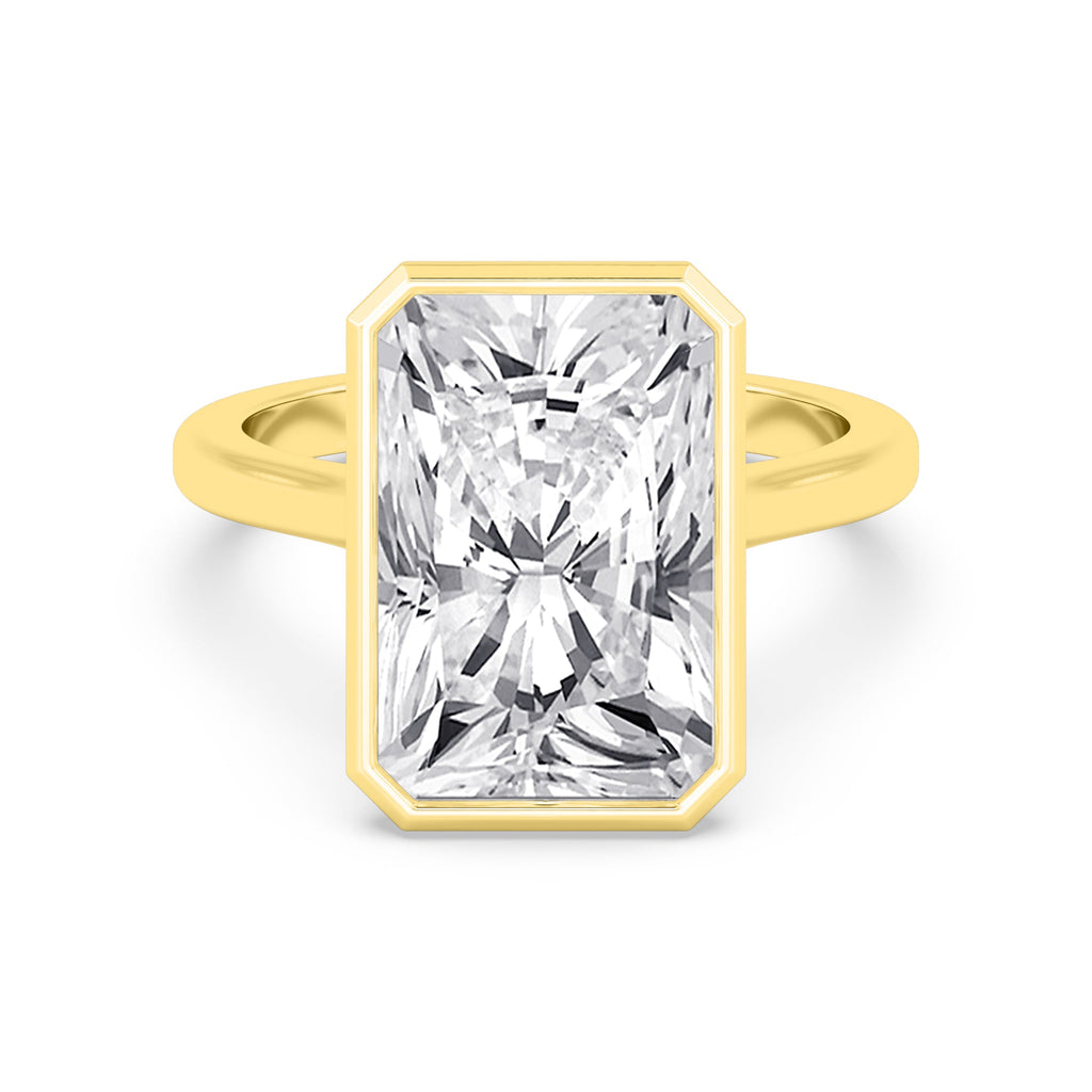 Bold Bezel 8ct Ring