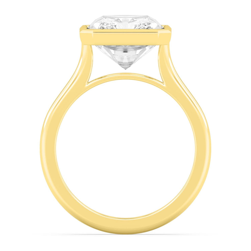 Bold Bezel 8ct Ring - yellow gold product image 4