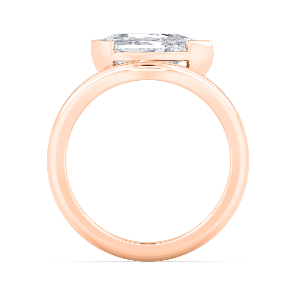 Miu Pear Ring - rose gold product image 2