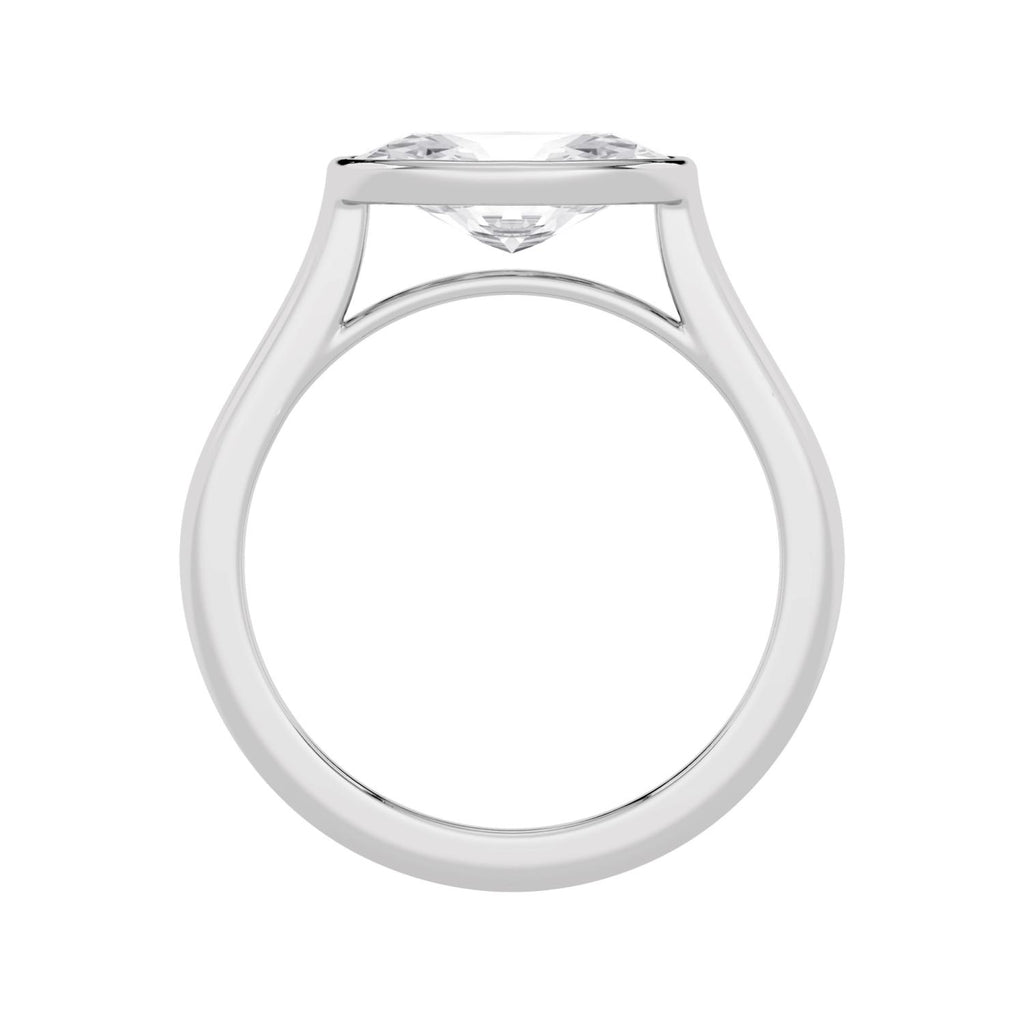 1.50ct Marquise Lab Diamond Engagement Ring in 10ct Gold - white gold product image 4