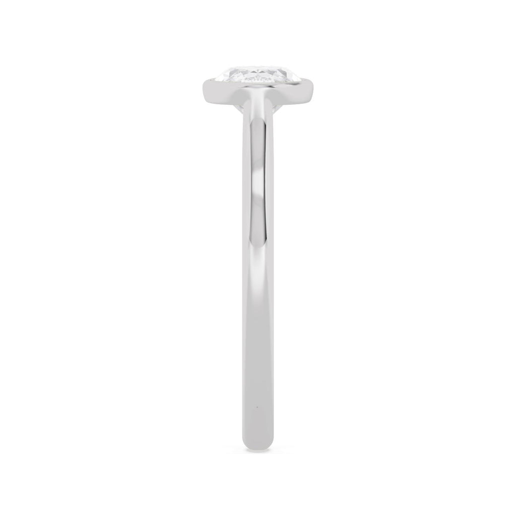 1.50ct Marquise Lab Diamond Engagement Ring in 10ct Gold - white gold product image 5