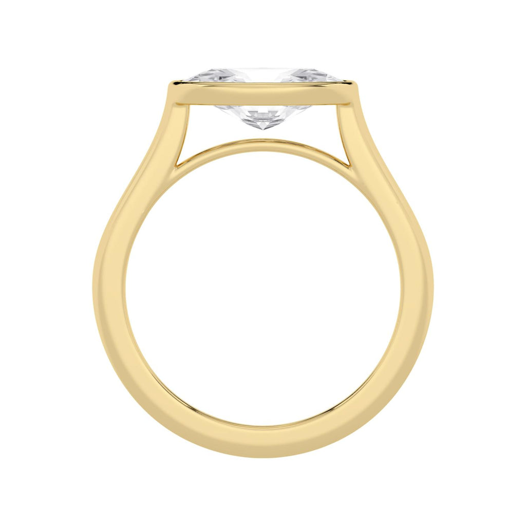 1.50ct Marquise Lab Diamond Engagement Ring in 10ct Gold - yellow gold product image 4