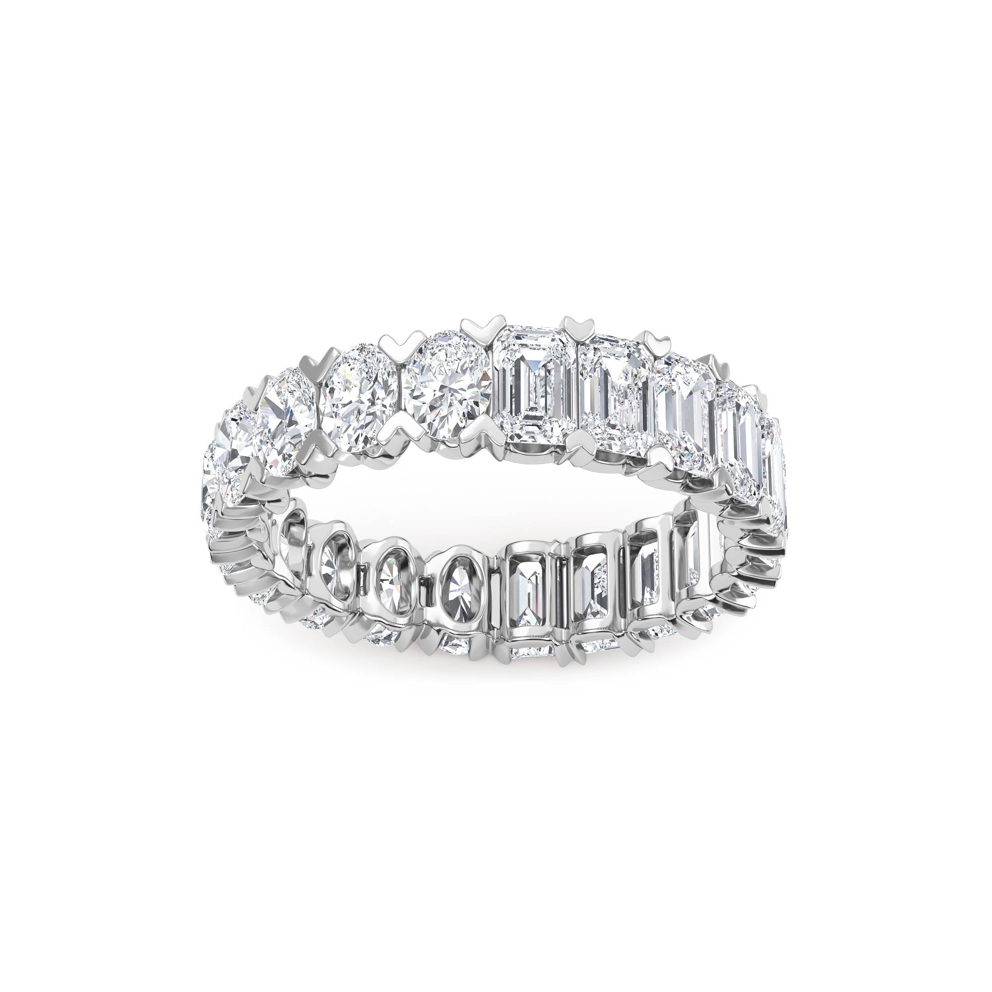 Veneto Ring - white gold jewellery-only view 2
