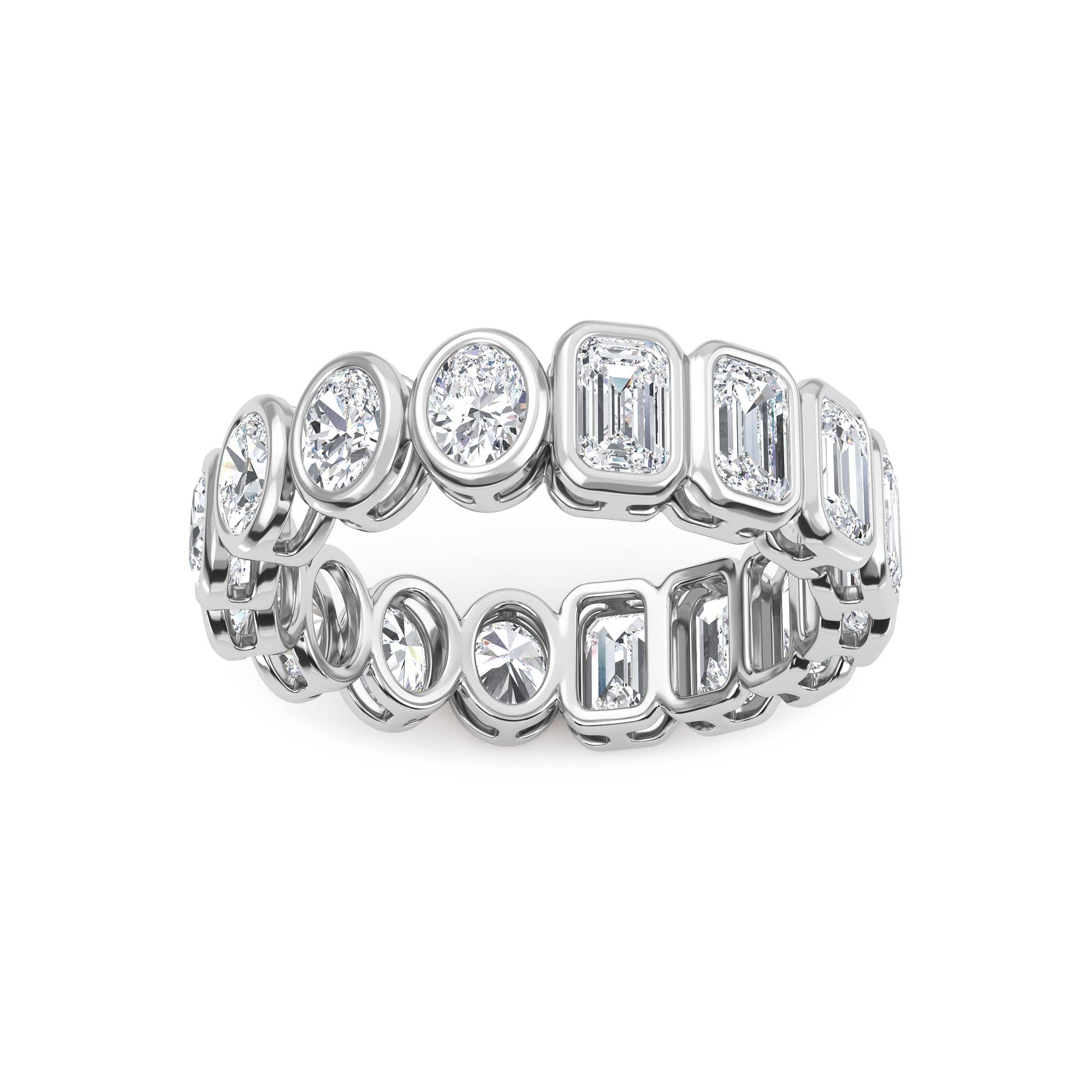 Rialto Band - white gold jewellery-only view 2
