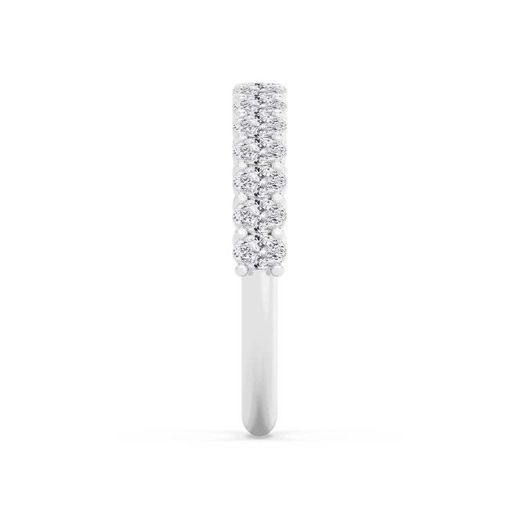 0.76ct Oval Lab Diamond Band - W jewellery-only view 4